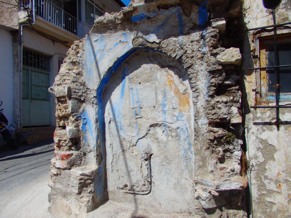 Ancient water fountain in Kusadasi